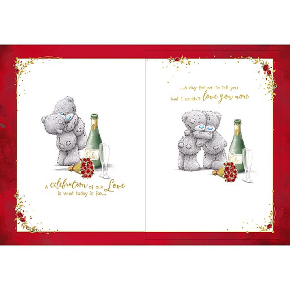 One I Love Me To You Bear Luxury Giant Boxed Valentine's Day Card Extra Image 1